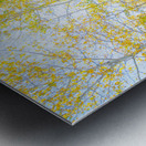 Golden Glimmer A Dance of Aspens in the Sun Metal print