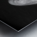 Red Pepper Bringing Sexy Back Black and White Metal print