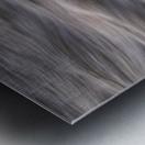 Flowing Creek Sunset Abstract Portrait Metal print