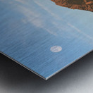 Full Moon Boulder Colorado Front Range Panorama PT2 Metal print