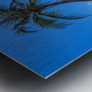 Tropical Blue Skies And White Sand Beaches Metal print