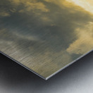 Golden Horizons Drift with the Tide Metal print