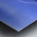 The Long Strike Metal print