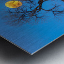 Supermoons Gilded Ascent A Celestial Masterpiece Metal print