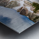 Mountain Majesty Medicine Bow Peak Reflection Metal print