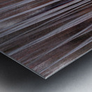 Crimson Silence in Motion Fine Art Forest Photography Print Metal print