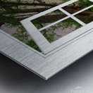 Autumn Season Lakeside  Open White View Metal print