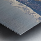 Colorado Front Range Continental Divide Panor Impression metal