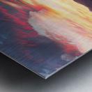 Colorful Colorado Rocky Mountain Sky Reflection Metal print