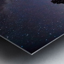 Milky Way and Perseid Meteor Shower in Colorados Poudre Canyon Metal print