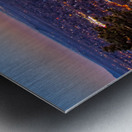 City Of Boulder Colorado Downtown Scenic Sunrise Panorama   Metal print