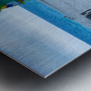 Inviting Stormy Miami Beach Metal print