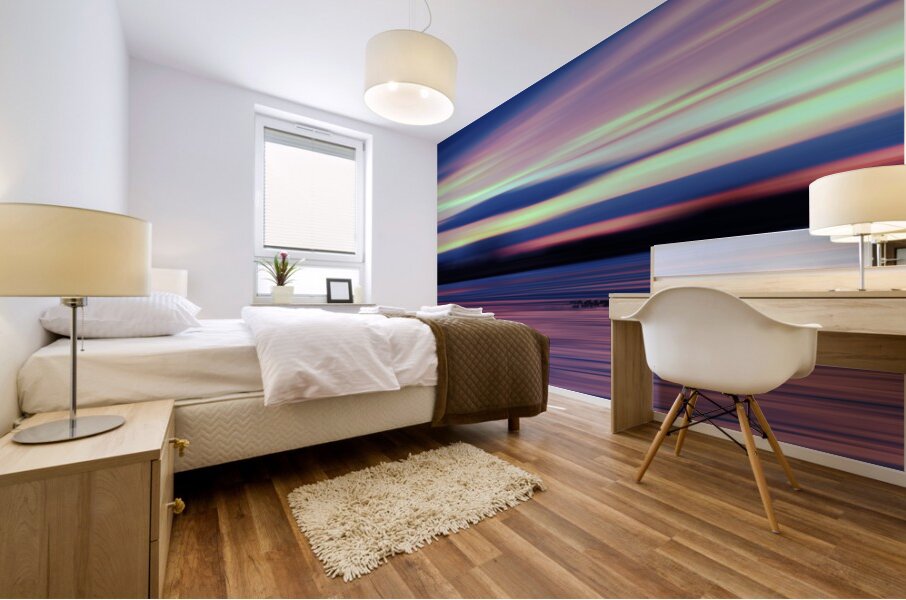 Good Morning Geese Mural print