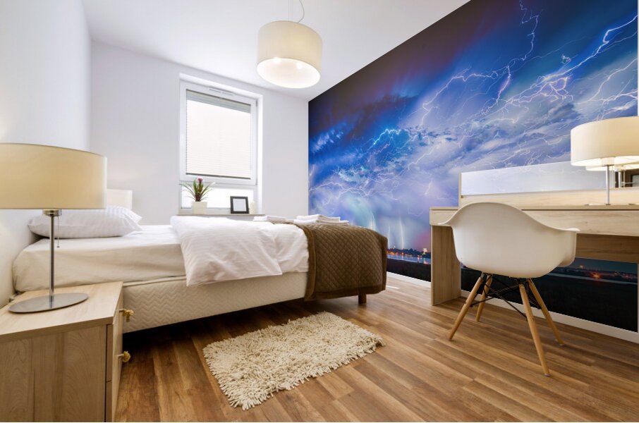 Natures Fourth Of July Mural print