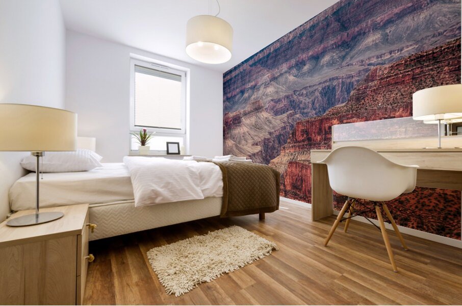 Inside the Grand Canyon  Mural print