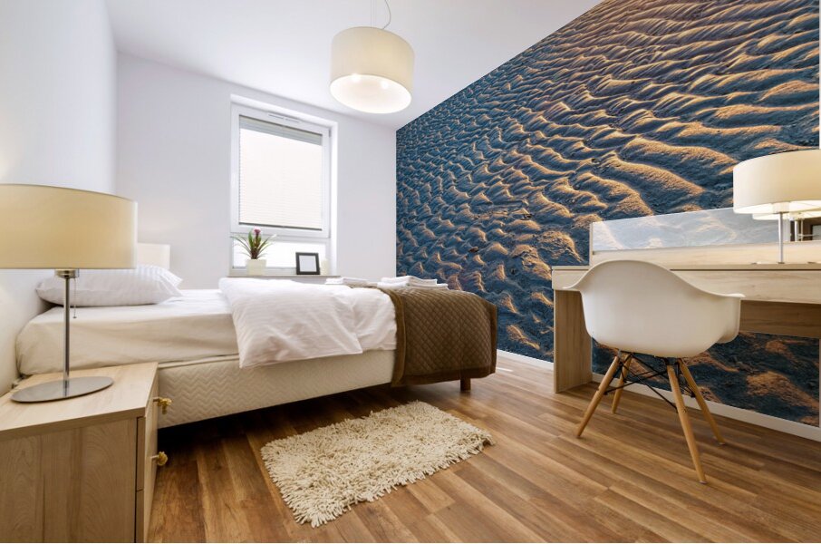 Ripples In The Sand Mural print