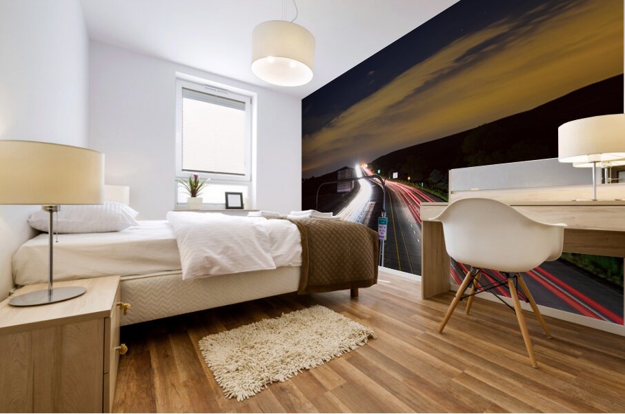 Boulder To Denver Highway 36 Express Lane Mural print