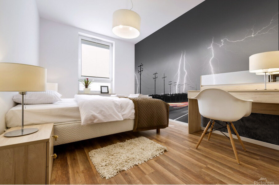 Into The Storm Mural print