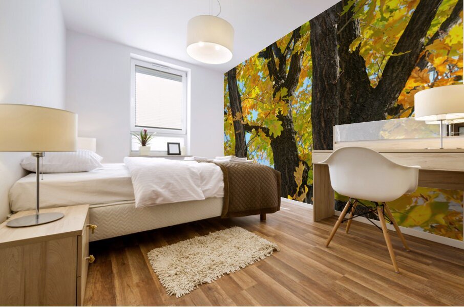 Some Un be leaf able Fall Vibes Mural print