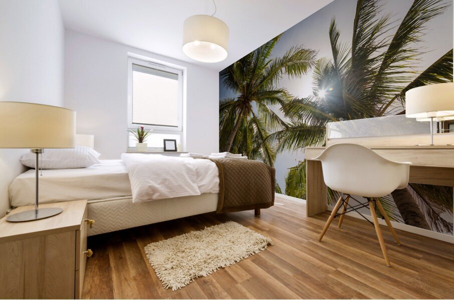 Tropical Sun Mural print