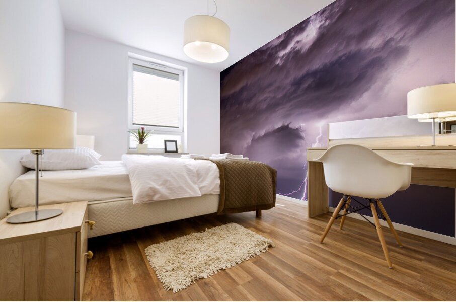 Starting High Mural print