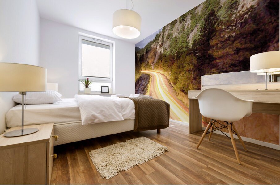 Boulder Canyon Beams Of Light Mural print