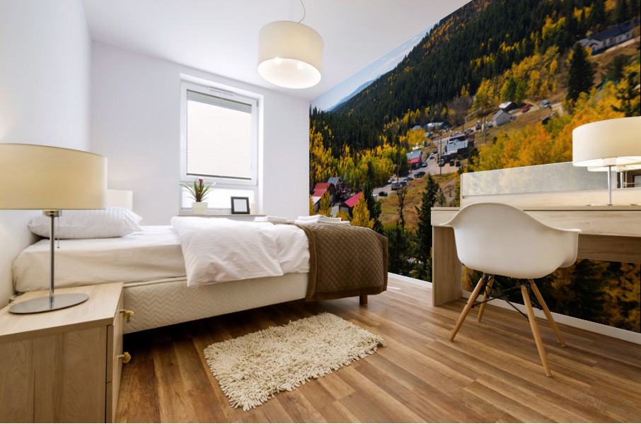 Ward Colorado Panoramic Autumn View Mural print
