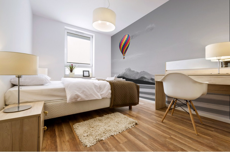 One Way Ticket To Paradise Mural print