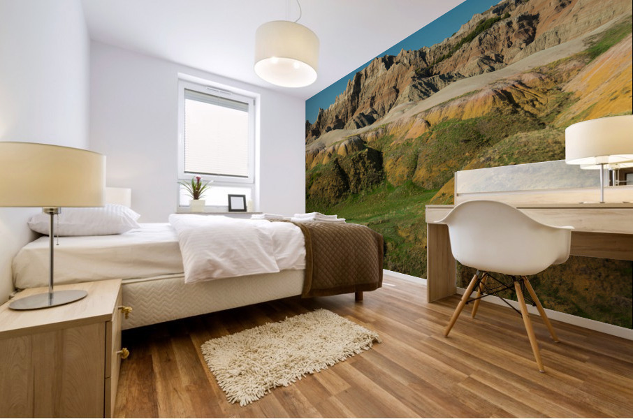 Colors Unveiled Exploring the Vibrant Landscape of South Dakota Mural print