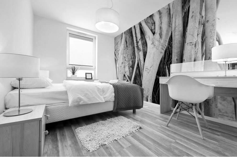 Tropical Tree Vibes Mural print