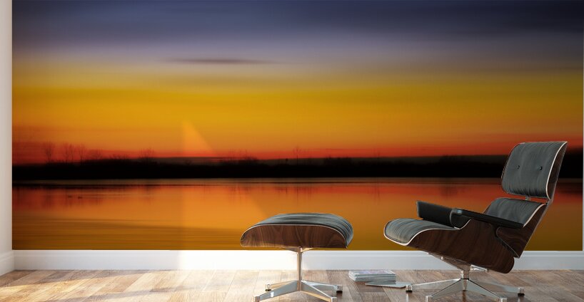 Lake Color Abstract Wall Murals