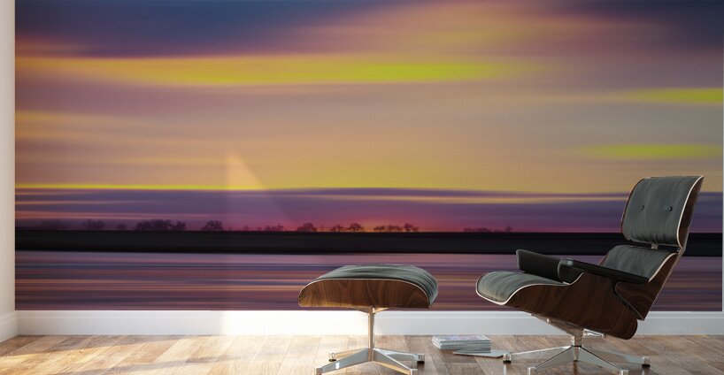 Beautiful Colorful Boulder County Winter Morning Wall Murals