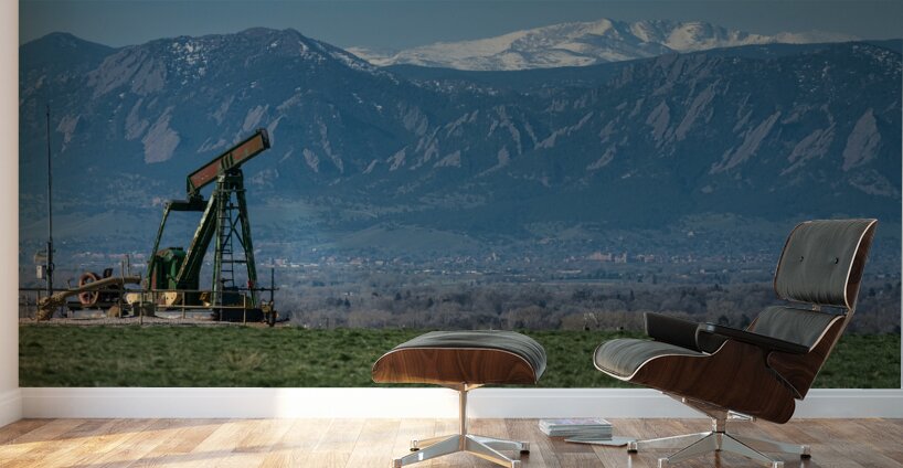 Boulder County Colorado Oil and Gas Wall Murals