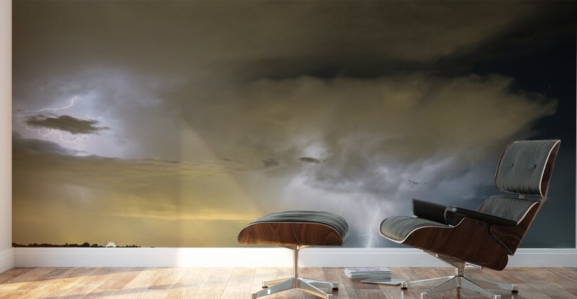 Longmont to the left Boulder to the Right Wall Murals