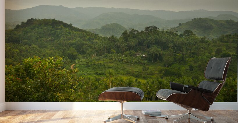 Verdant Tapestry of Tuburan Wall Murals