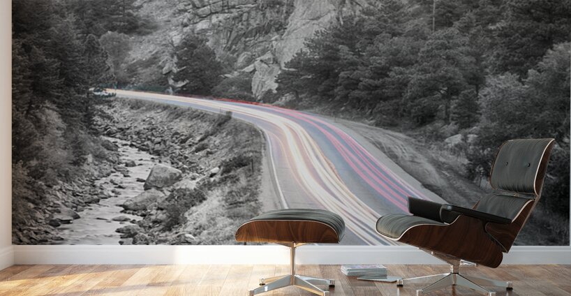 Boulder Canyon Drive and Selective Colorado Commute  Wall Murals
