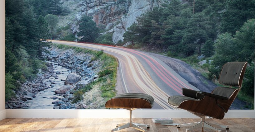 Boulder Canyon Drive and Colorado Commute Wall Murals