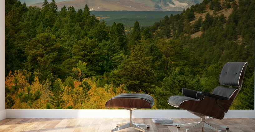 Autumn Rocky Mountain Peaks Wall Murals