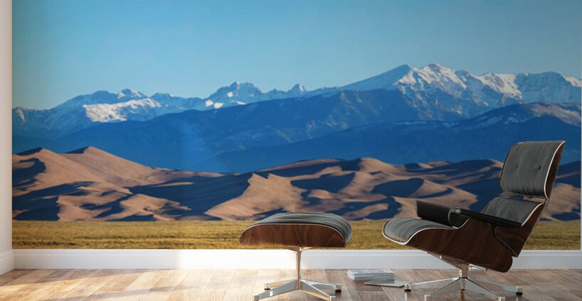 Colorado Great Sand Dunes Panorama Pt 1 Wall Murals