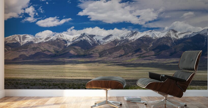 Colorado San de Cristo Mountains Panorama View Wall Murals