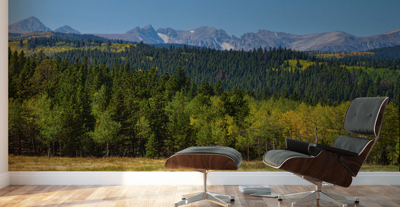 Colorado Indian Peaks Panorama 1 Wall Murals