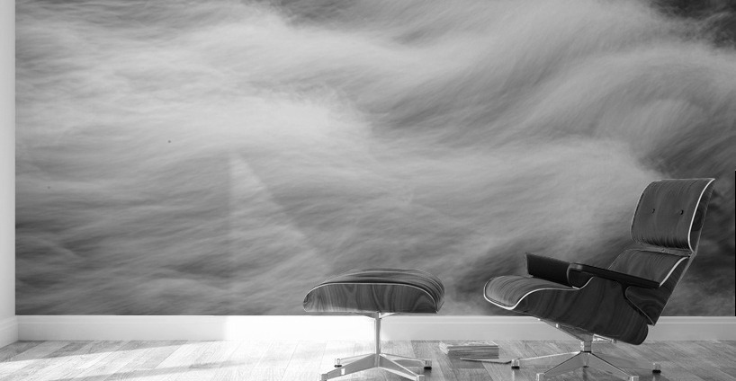 Fishermans View in Black and White Wall Murals