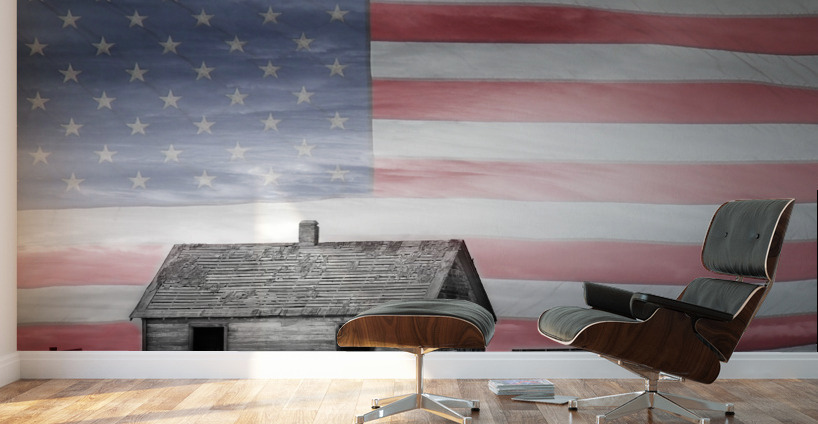 Rustic America Wall Murals
