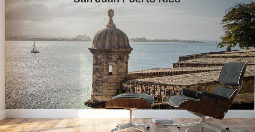 San Juan Puerto Rico Poster Postcard Wall Murals