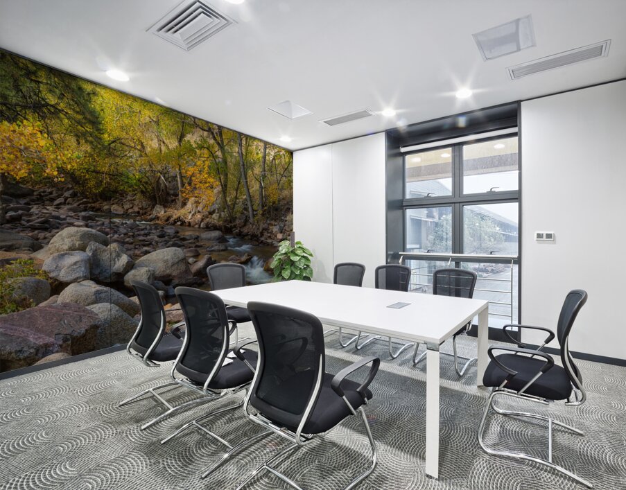 Gentle Stream Wall Printing