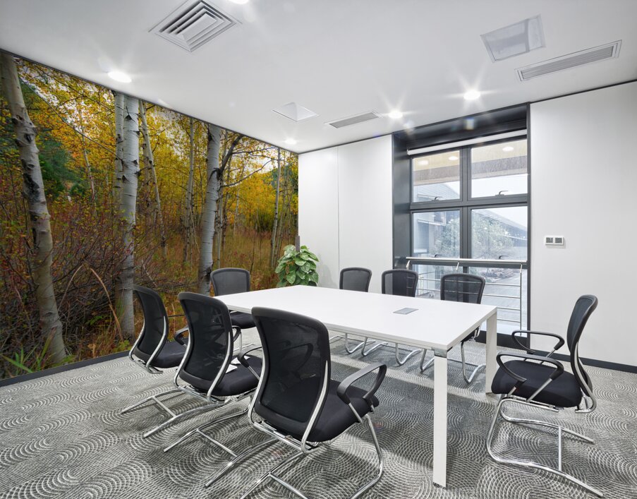 Soothing Forest Wall Printing