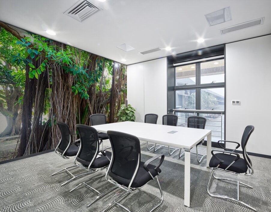 Majestic Magnificent Banyan Tree Portrait Wall Printing