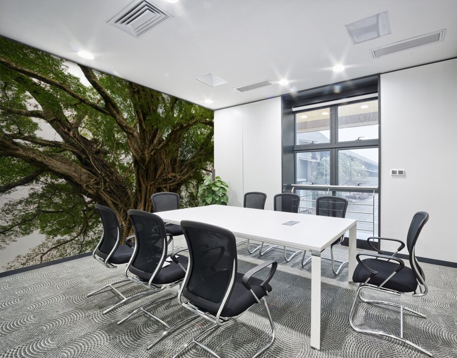 Old Century Tree of Negros Island Wall Printing