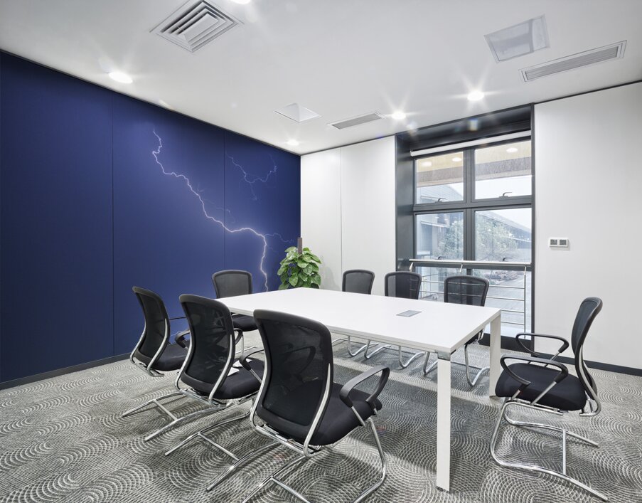 Nature Strikes Wall Printing