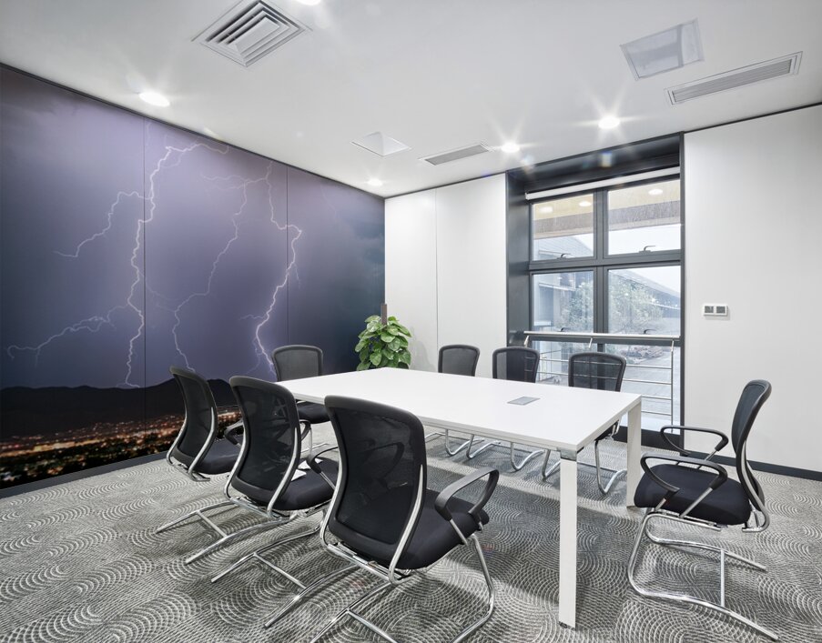 Electric Symphony Over Scottsdale’s Night Wall Printing